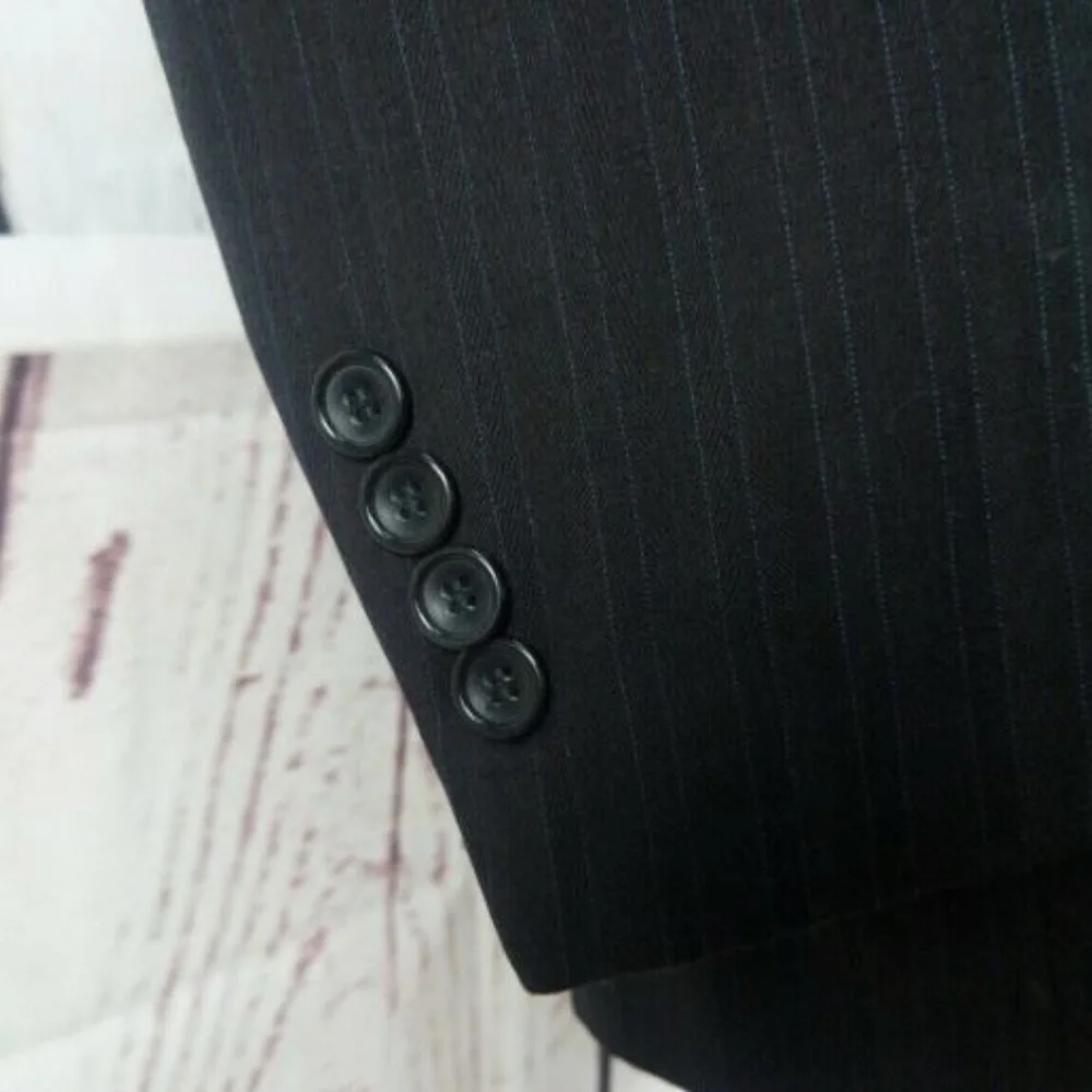 Givara 44R Dark Blue Mens Suit Blazer Sports Coat